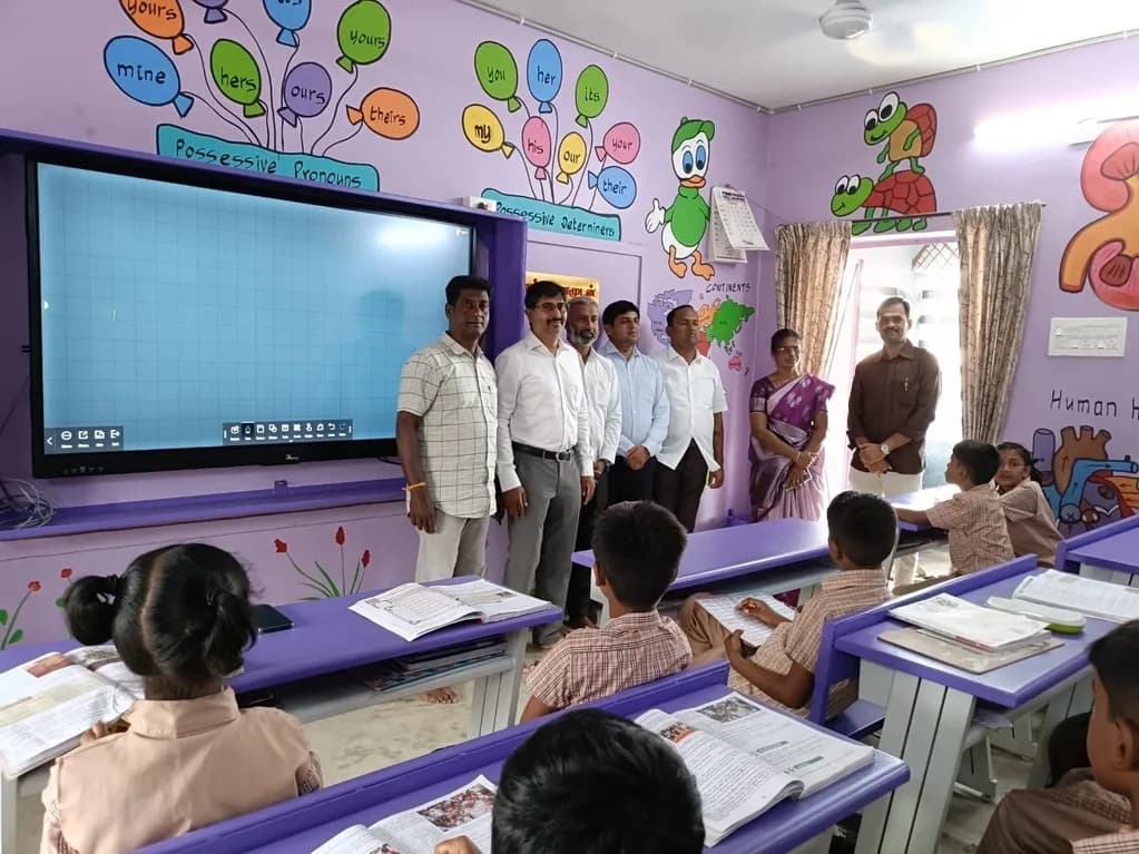 Digital South Trust smart classroom inauguration — rural school empowerment initiative