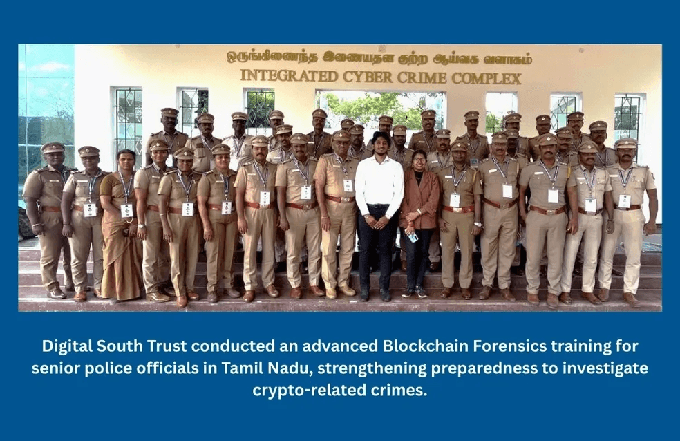 Cryptocurrency Investigations Training — Tamil Nadu Police Academy